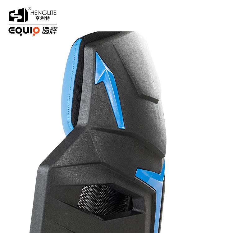 Blue Black EQ3030 Wide Back Racing Gaming Chair