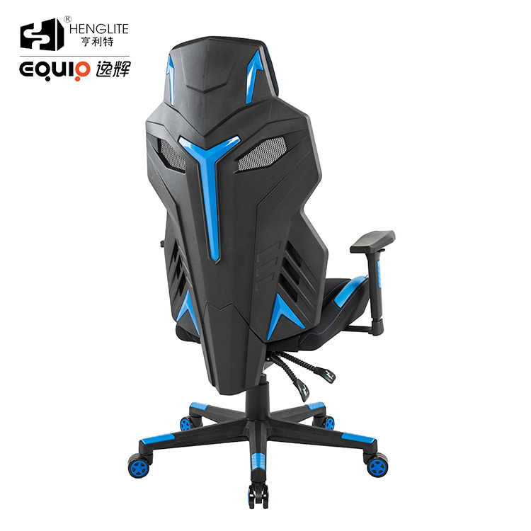 Blue Black EQ3030 Wide Back Racing Gaming Chair