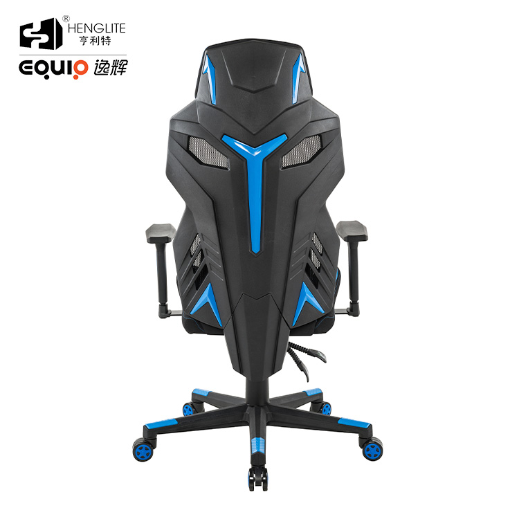 Blue Black EQ3030 Wide Back Racing Gaming Chair