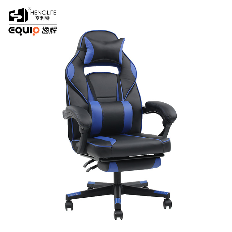 Blue Black EQ5069 Ergonomic Gaming Chair