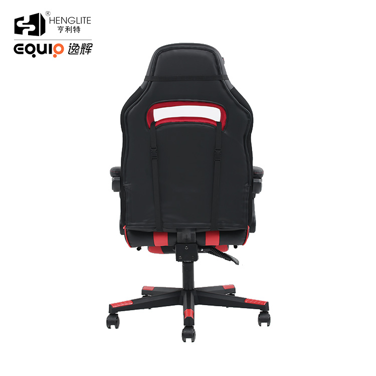 Red Black EQ5069 Ergonomic Gaming Chair