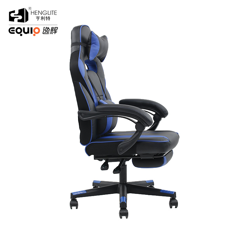 Blue Black EQ5069 Ergonomic Gaming Chair