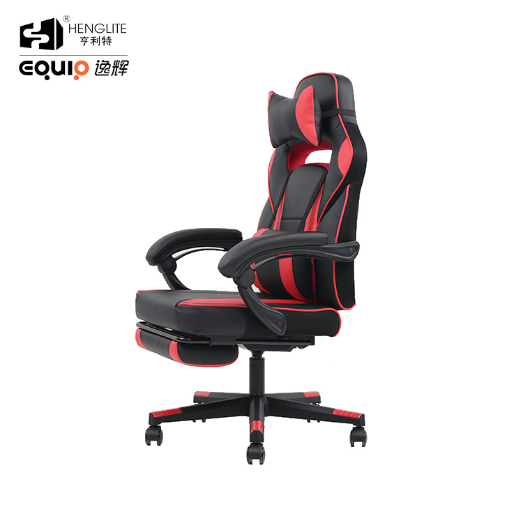 Red Black EQ5069 Ergonomic Gaming Chair