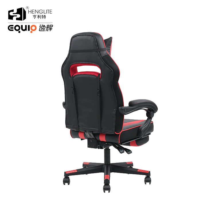 Red Black EQ5069 Ergonomic Gaming Chair