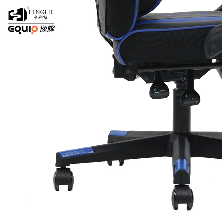 Blue Black EQ5069 Ergonomic Gaming Chair