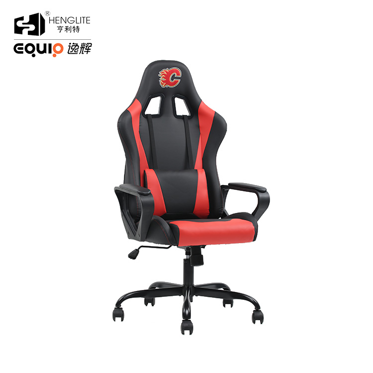 Red Black EQ7007 Logo Customize Gaming Chair