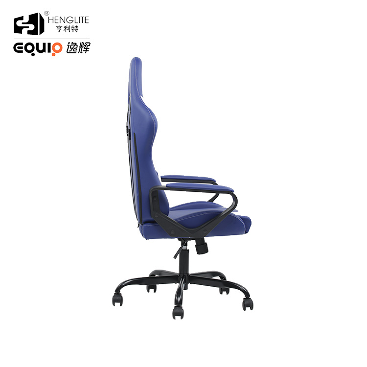 Blue White EQ7007 Logo Customize Gaming Chair