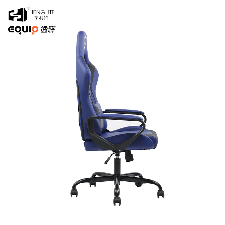 Blue Black EQ7007 Logo Customize Gaming Chair