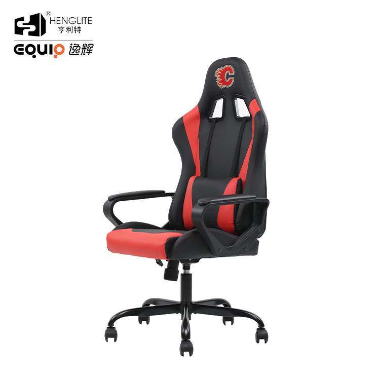 Red Black EQ7007 Logo Customize Gaming Chair