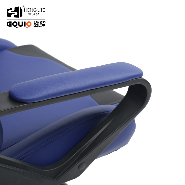 Blue Black EQ7007 Logo Customize Gaming Chair