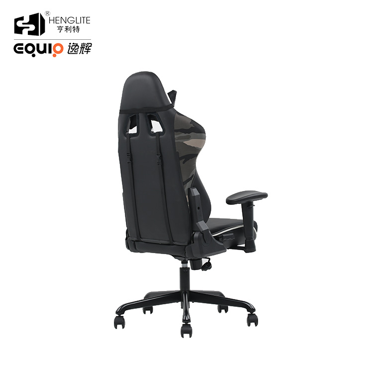 Camouflage EQ7009 Racing Gaming Chair With Headrest