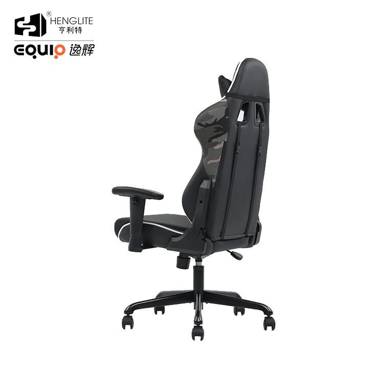 Camouflage EQ7009 Racing Gaming Chair With Headrest