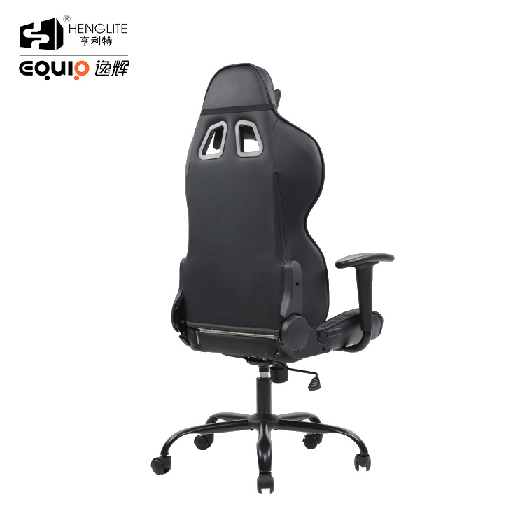 White Black EQ7030 Pattern Can Be Customized Gaming Chair