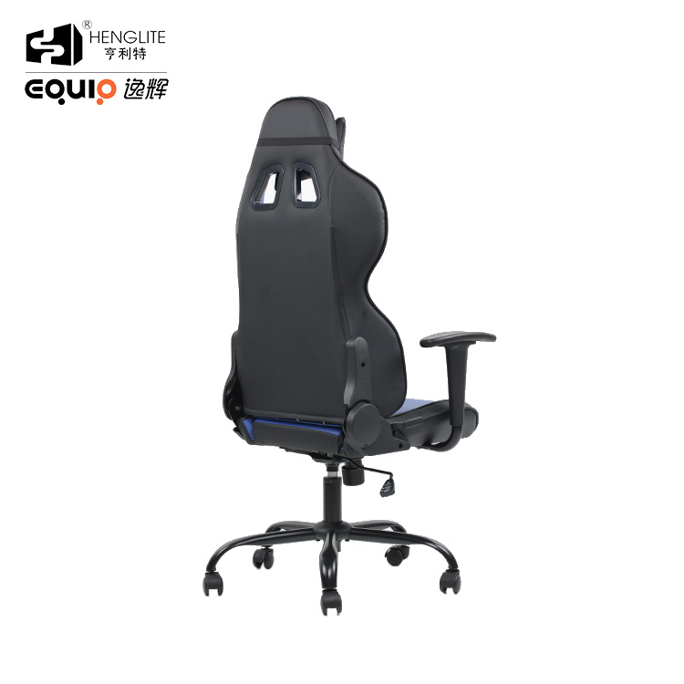 Blue Black EQ7030 Pattern Can Be Customized Gaming Chair