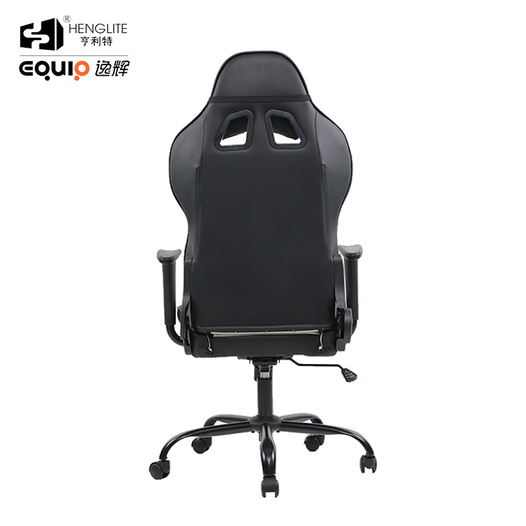 White Black EQ7030 Pattern Can Be Customized Gaming Chair