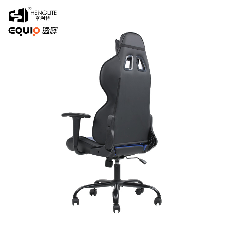 Blue Black EQ7030 Pattern Can Be Customized Gaming Chair