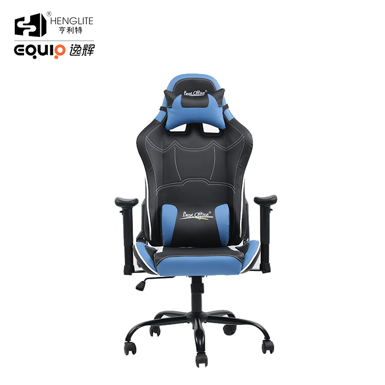 Blue Black EQ7066 Pattern Can Be Customized Gaming Chair