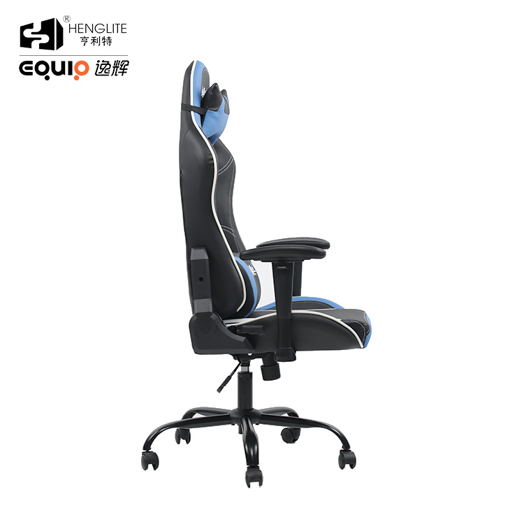 Blue Black EQ7066 Pattern Can Be Customized Gaming Chair