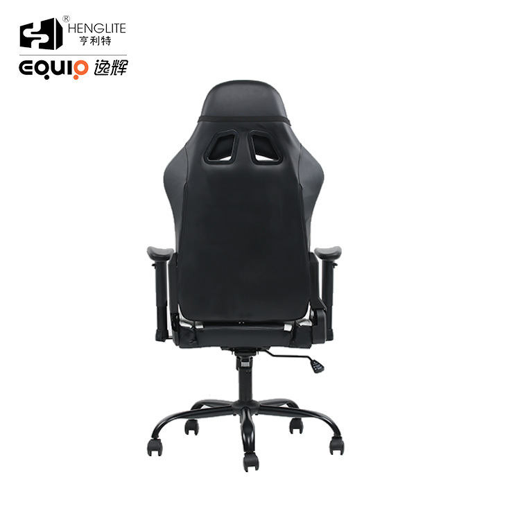 White Black EQ7066 Pattern Can Be Customized Gaming Chair