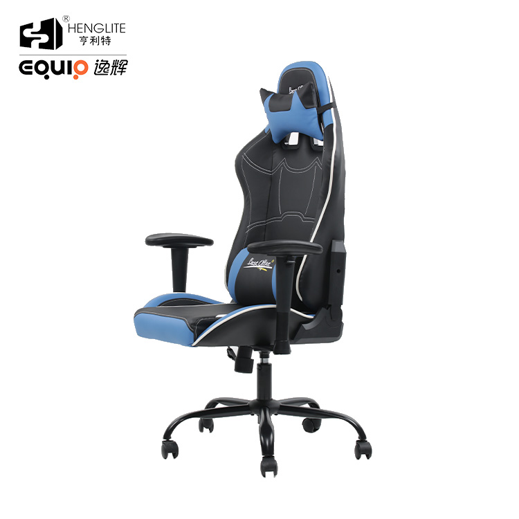 Blue Black EQ7066 Pattern Can Be Customized Gaming Chair