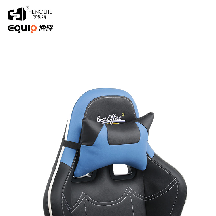 Blue Black EQ7066 Pattern Can Be Customized Gaming Chair