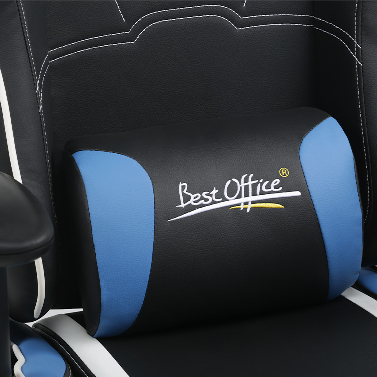 Blue Black EQ7066 Pattern Can Be Customized Gaming Chair