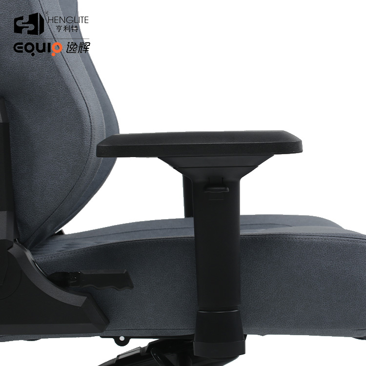 Gray EQ7087 Frog Base 4D Armrest Ergonomic Gaming Chair