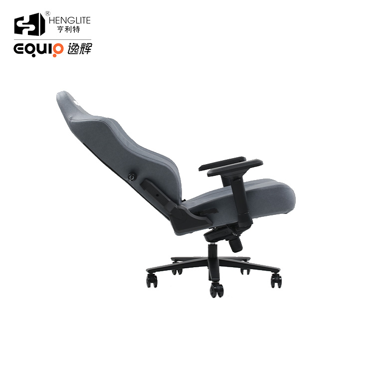 Gray EQ7087 Frog Base 4D Armrest Ergonomic Gaming Chair