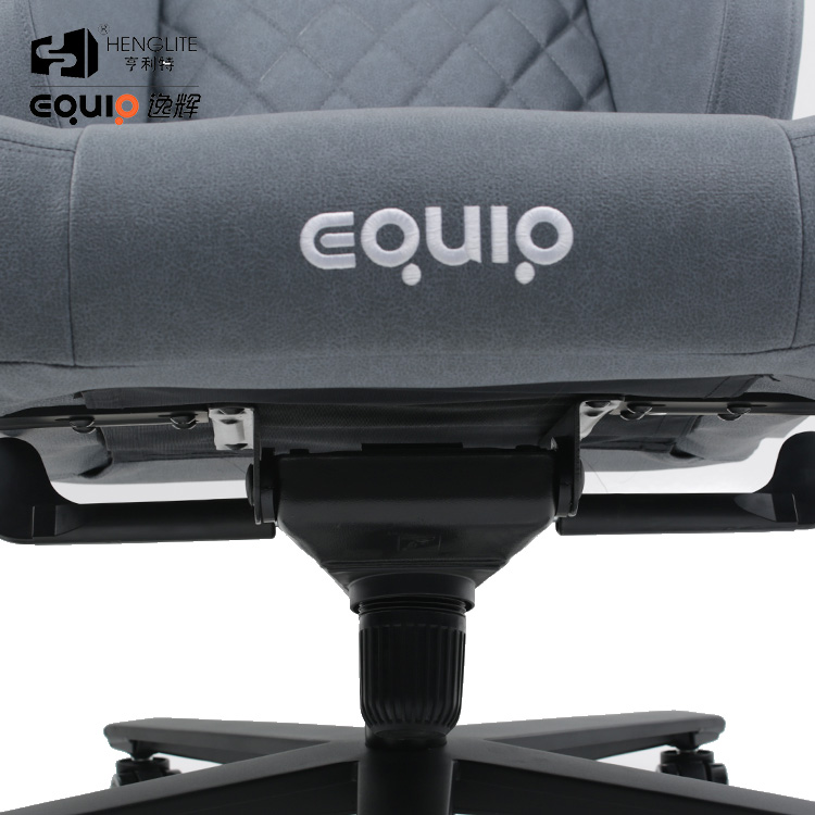 Gray EQ7087 Frog Base 4D Armrest Ergonomic Gaming Chair