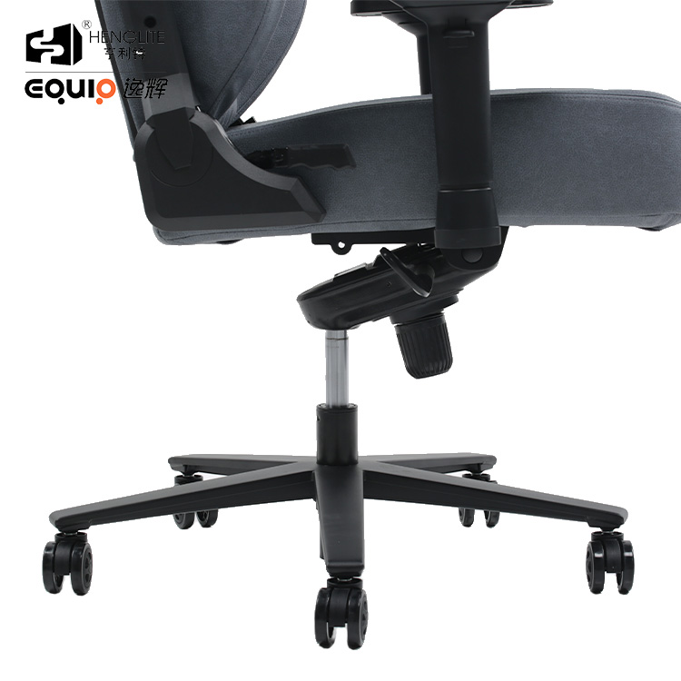 Gray EQ7087 Frog Base 4D Armrest Ergonomic Gaming Chair