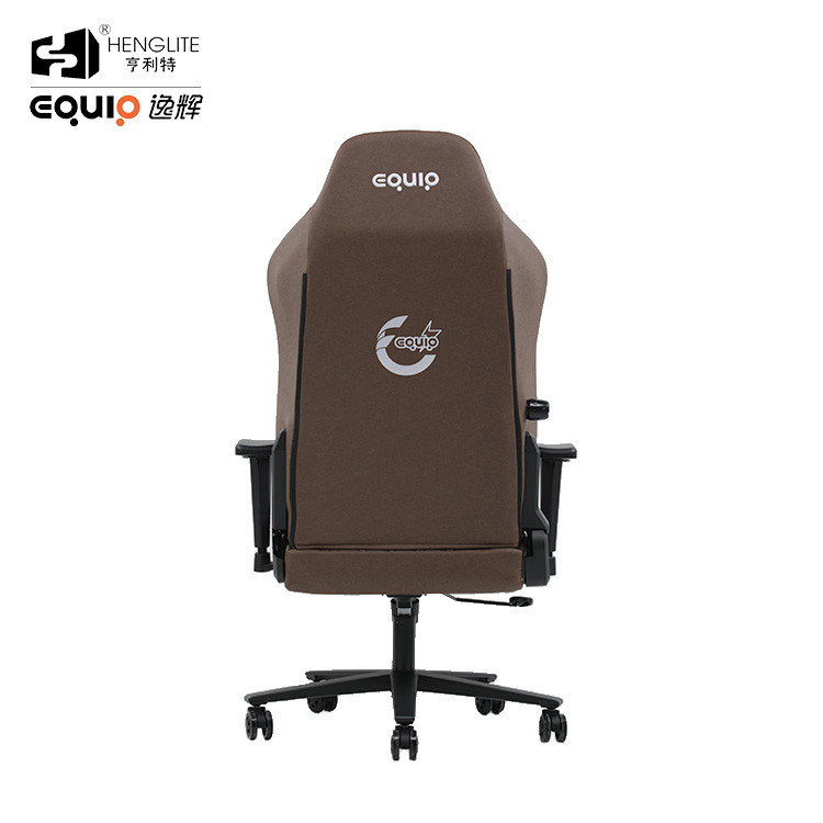 Brown  EQ7087 Frog Base 4D Armrest Ergonomic Gaming Chair