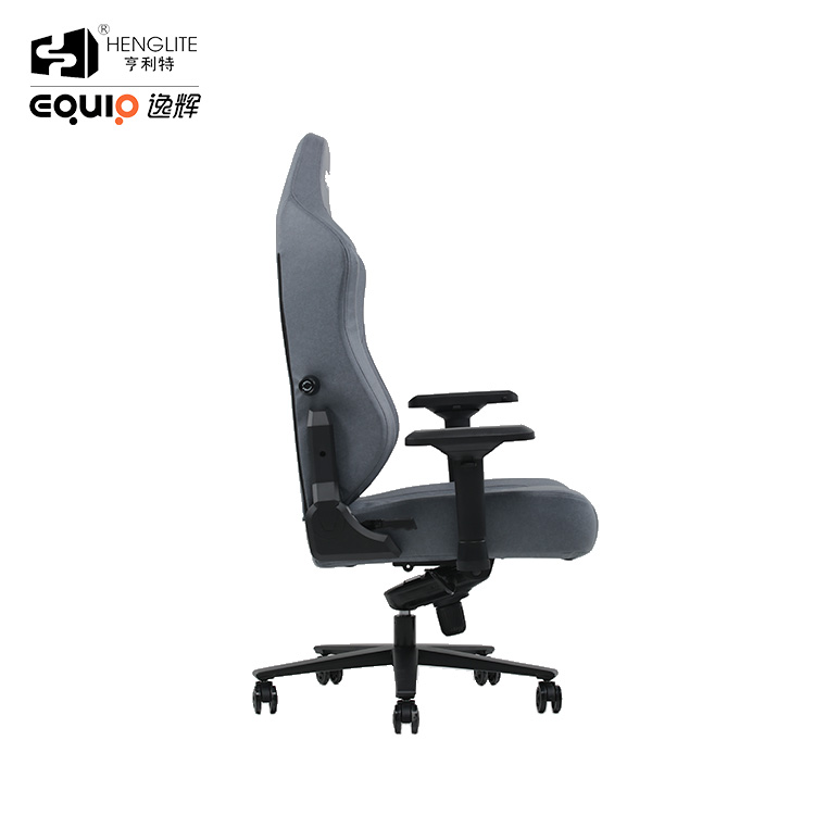 Gray EQ7087 Frog Base 4D Armrest Ergonomic Gaming Chair