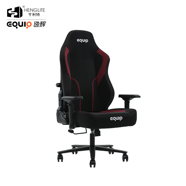 Red Black EQ7089 Logo Customize 4d Armrest Gaming Chair