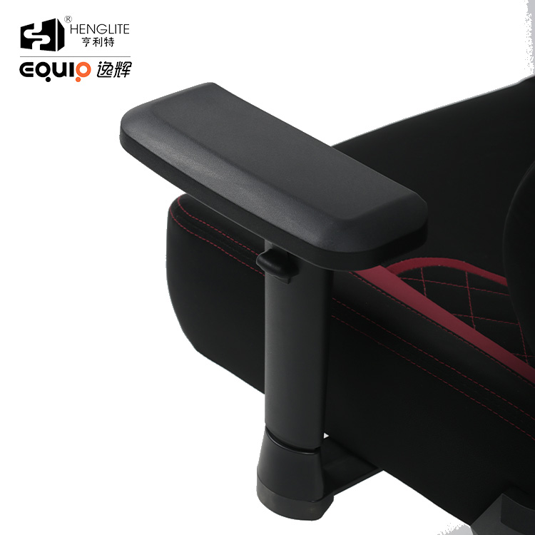 Red Black EQ7089 Logo Customize 4d Armrest Gaming Chair