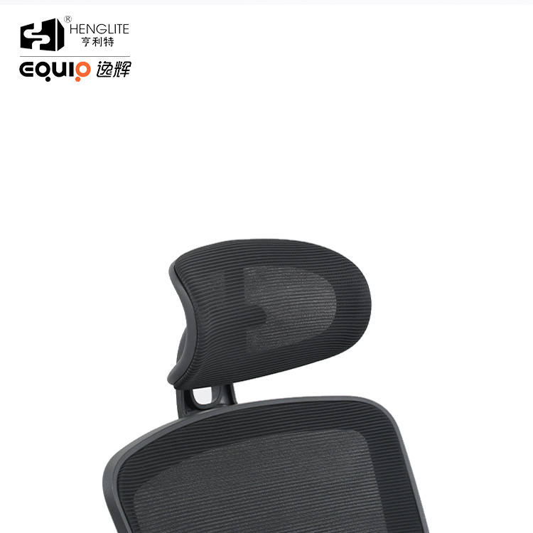 Black EQ9060H Modern Style Short Back Mesh Chair