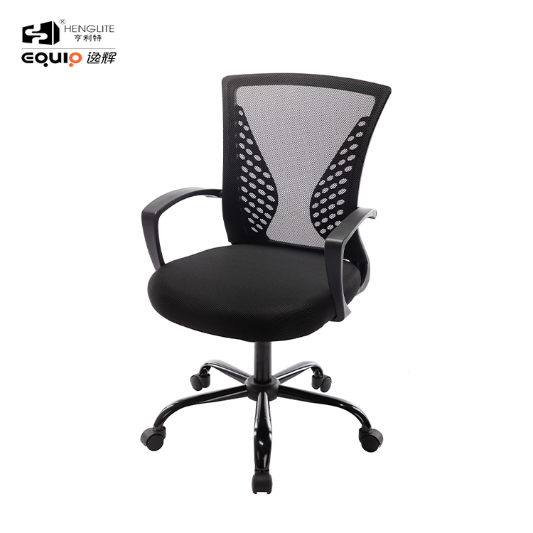 Black EQ9005 Mesh Back Staff Chair