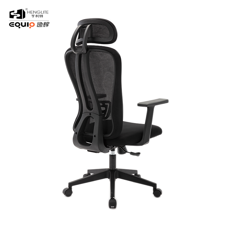 Black EQ9019A Modern Style Ergonomic Mesh Chair