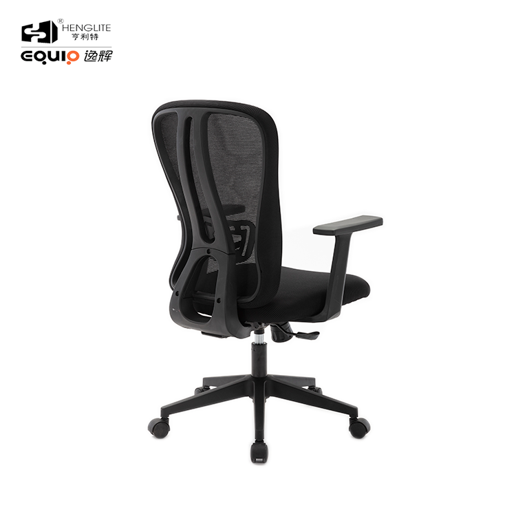 Black EQ9019B Modern Style Ergonomic Mesh Chair