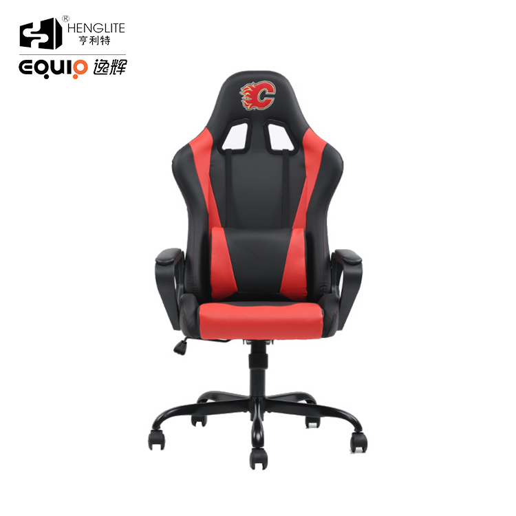 Red Black EQ7007 Logo Customize Gaming Chair