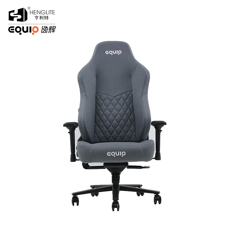 Gray EQ7087 Frog Base 4D Armrest Ergonomic Gaming Chair