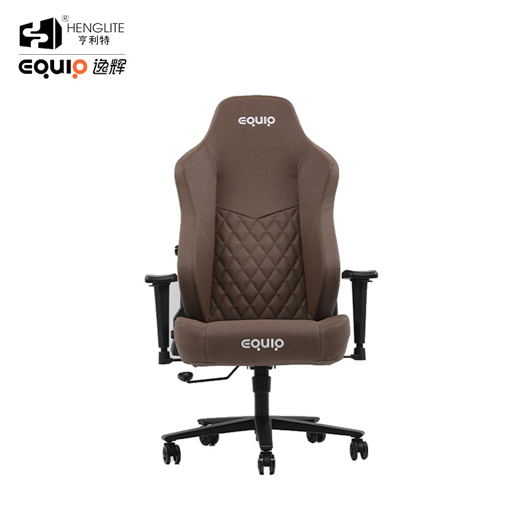 Brown  EQ7087 Frog Base 4D Armrest Ergonomic Gaming Chair